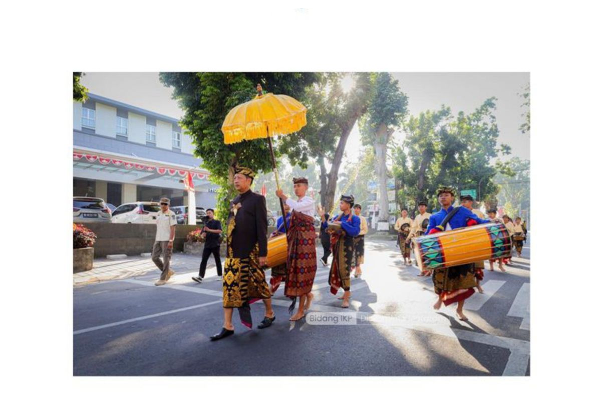 Pawai budaya pelajar kenalkan nilai luhur kebudayaan digelar di Mataram