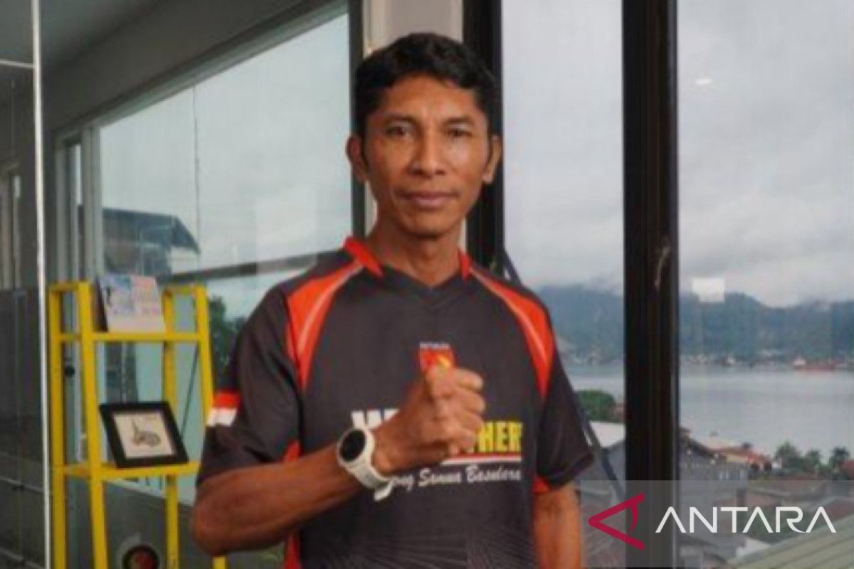 Atlet Maluku Matheos Berhitu bersiap menuju ultra marathon Yordania