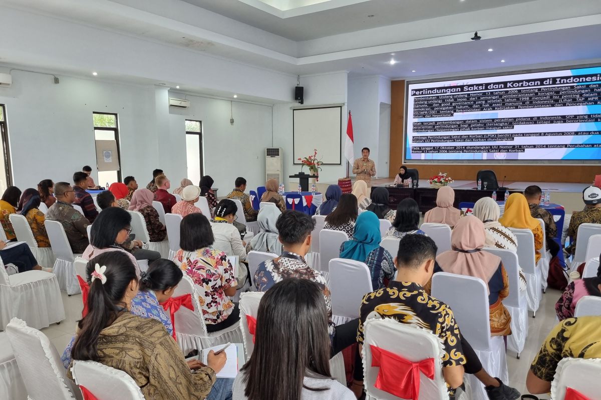 Perkuat kapasitas, LPSK latih calon relawan sahabat saksi korban di Maluku