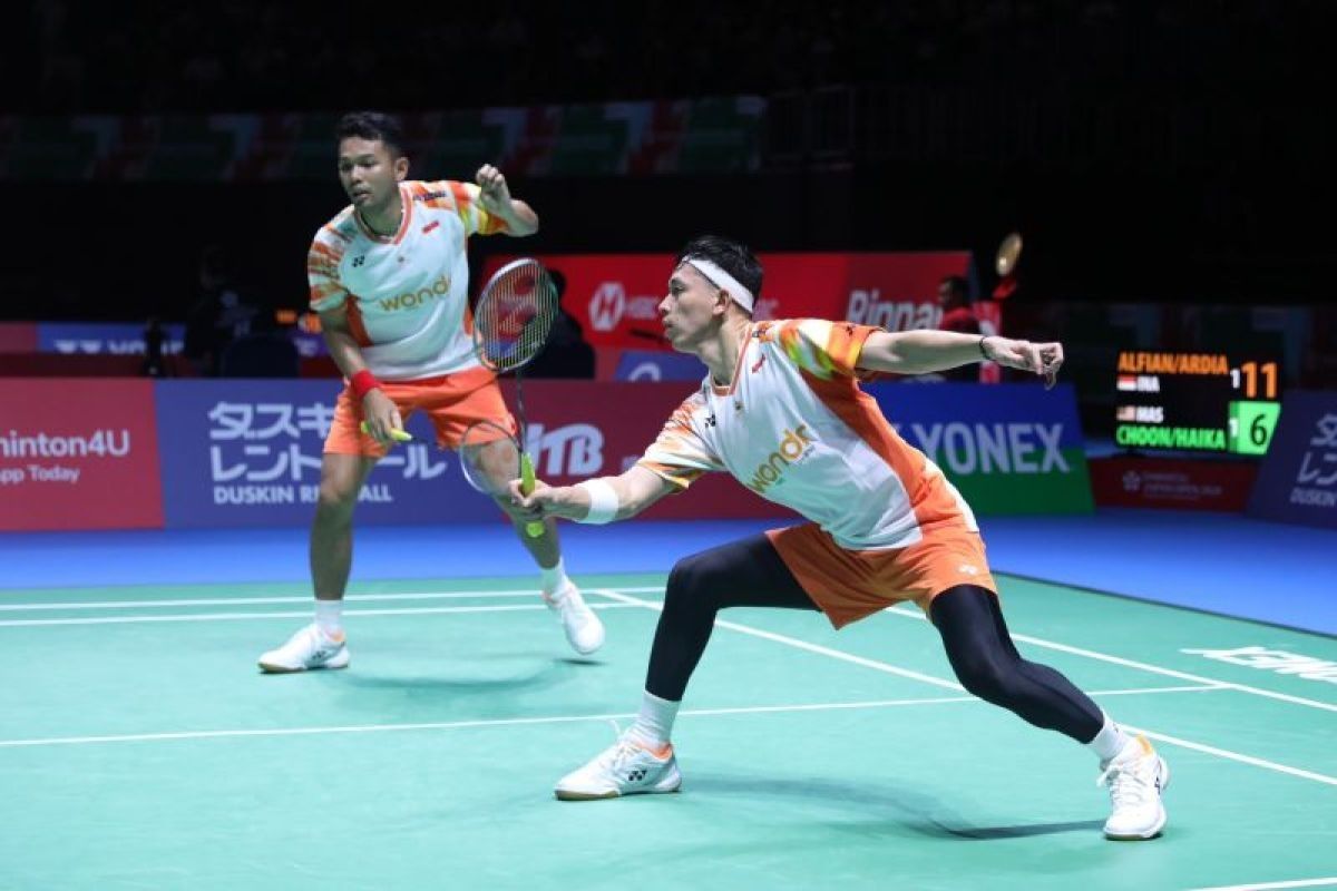 Japan Open 2024 - Fajar/Rian kecewa terhenti di perempat final