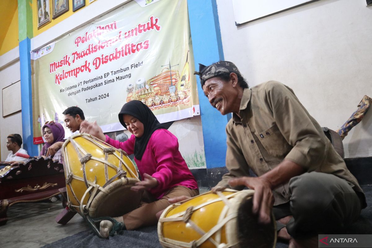 Pertamina wujudkan mimpi penyandang disabilitas Bekasi ekspresikan seni