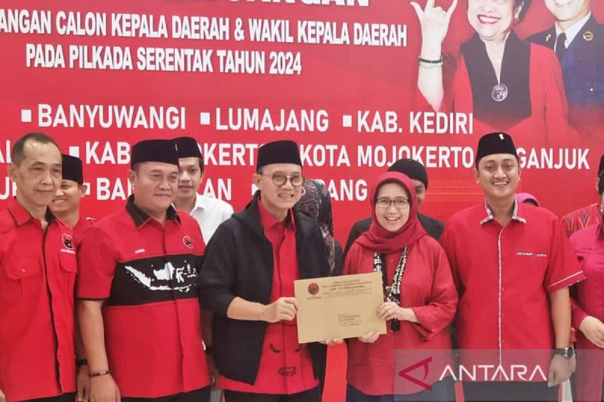 PDIP beri rekomendasi 10 bacakada maju Pilkada Jatim 2024