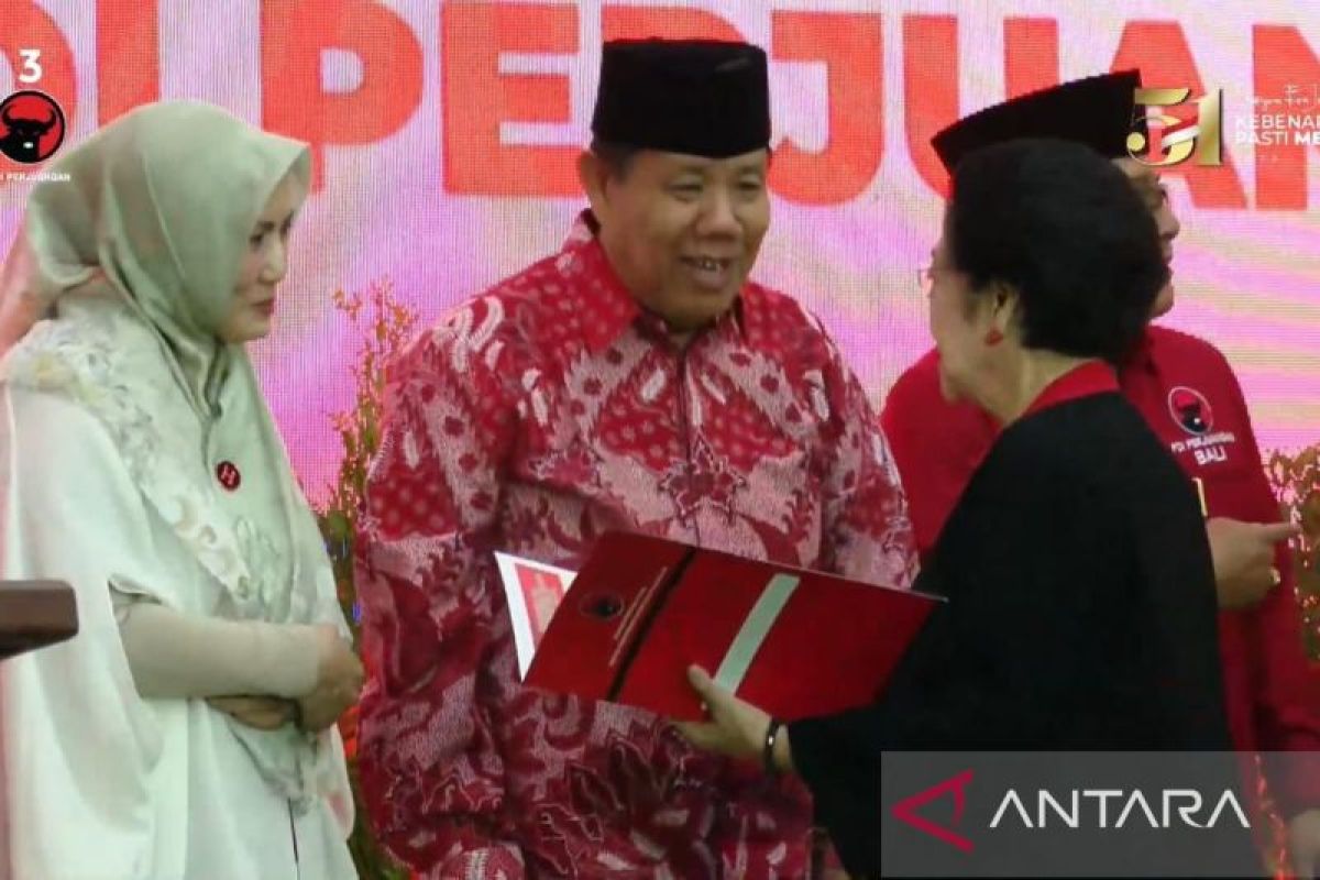 PDI Perjuangan usung Hidayat Arsani-Hellyana sebagai gubernur-wakil gubernur Babel di Pilkada 2024