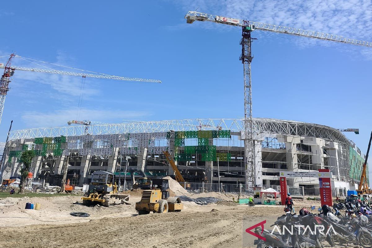 Pembangunan Stadion Utama Sumut terus dikebut