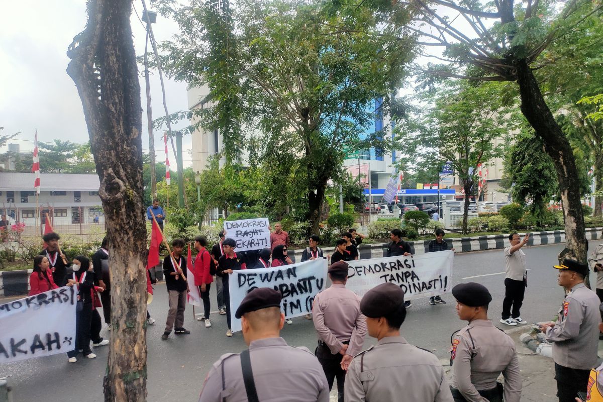 Kepolisian siaga hadapi unjuk rasa GMNI Kalsel