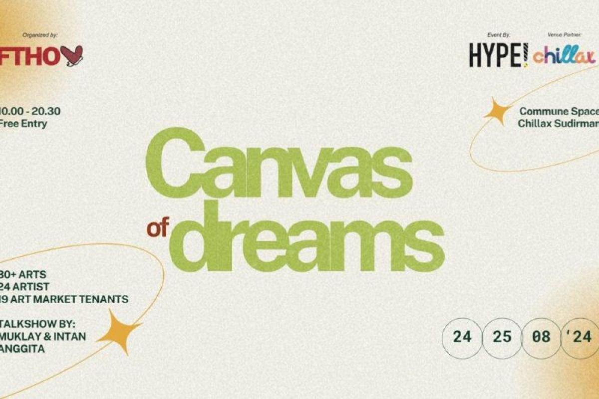 "Canvas of Dreams" digelar sebagai wadah eksplorasi seniman Indonesia