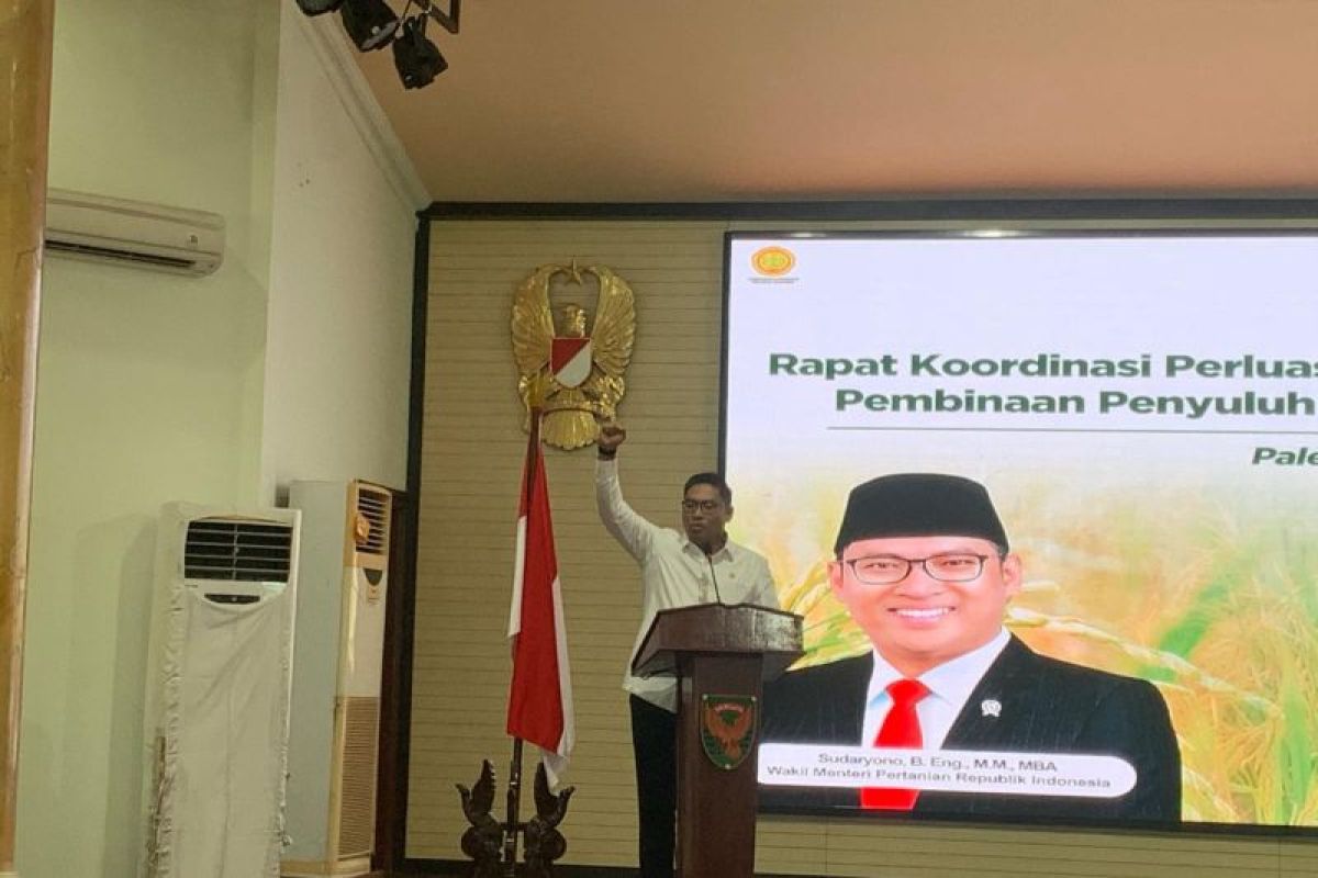 Wamentan: Konstruksi optimalisasi lahan di Sumsel selesai September