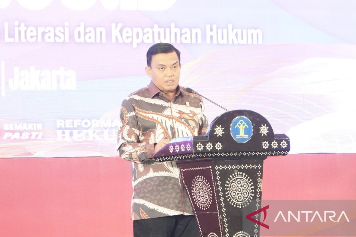 Kemenkumham Babel terbaik kedua anggota Jaringan Dokumentasi dan Informasi Hukum Nasional