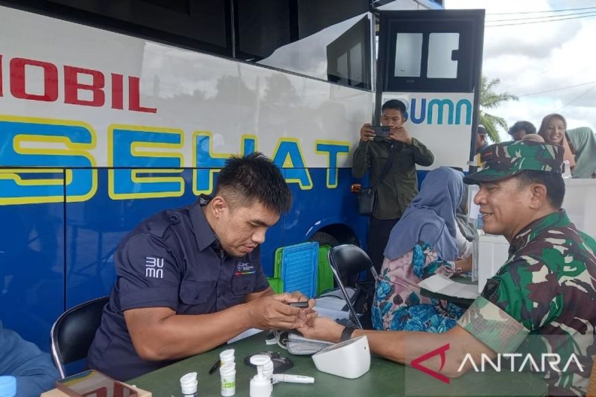 Kodim 0413 Bangka buka 5,42 kilo meter jalan baru di Desa Namang