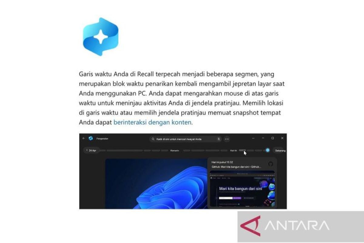 Fitur Recall AI Microsoft tersedia untuk penguji Windows pada Oktober