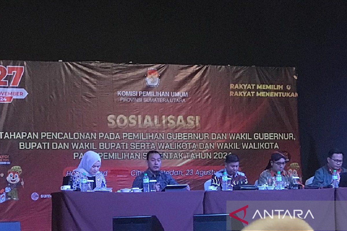 Sumut tunggu petunjuk teknis KPU RI terkait pendaftaran calon