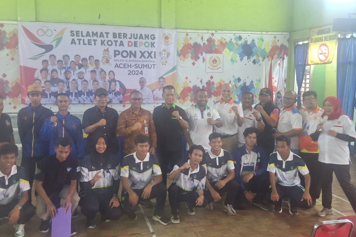 Depok kirim 30 atlet ke PON 2024 perkuat kontingen Jabar