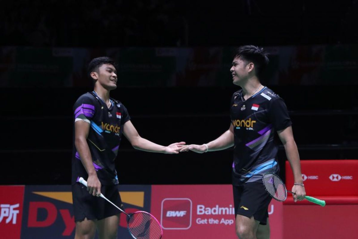 Japan Open 2024 - Tampil dominan, Fikri/Daniel melangkah ke semifinal