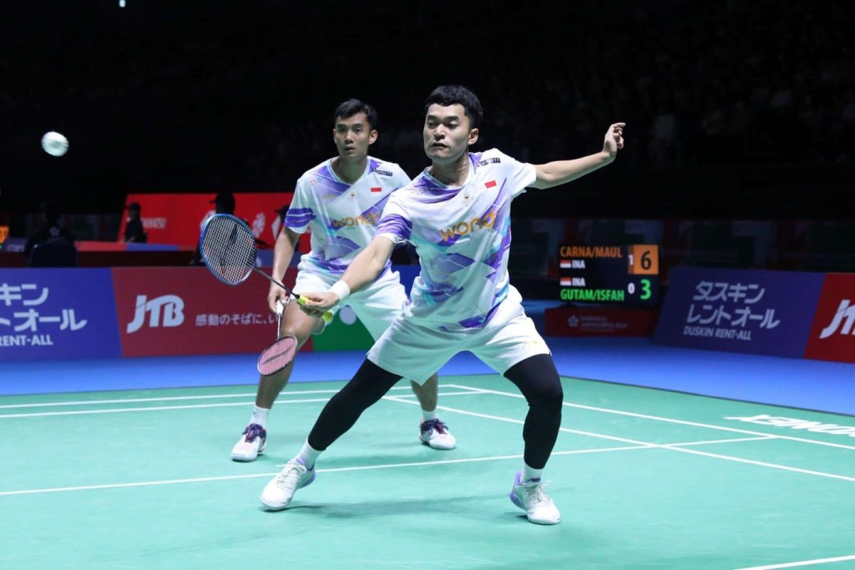 Lolos perempat final Japan Open, Dubes semangati skuad Merah Putih