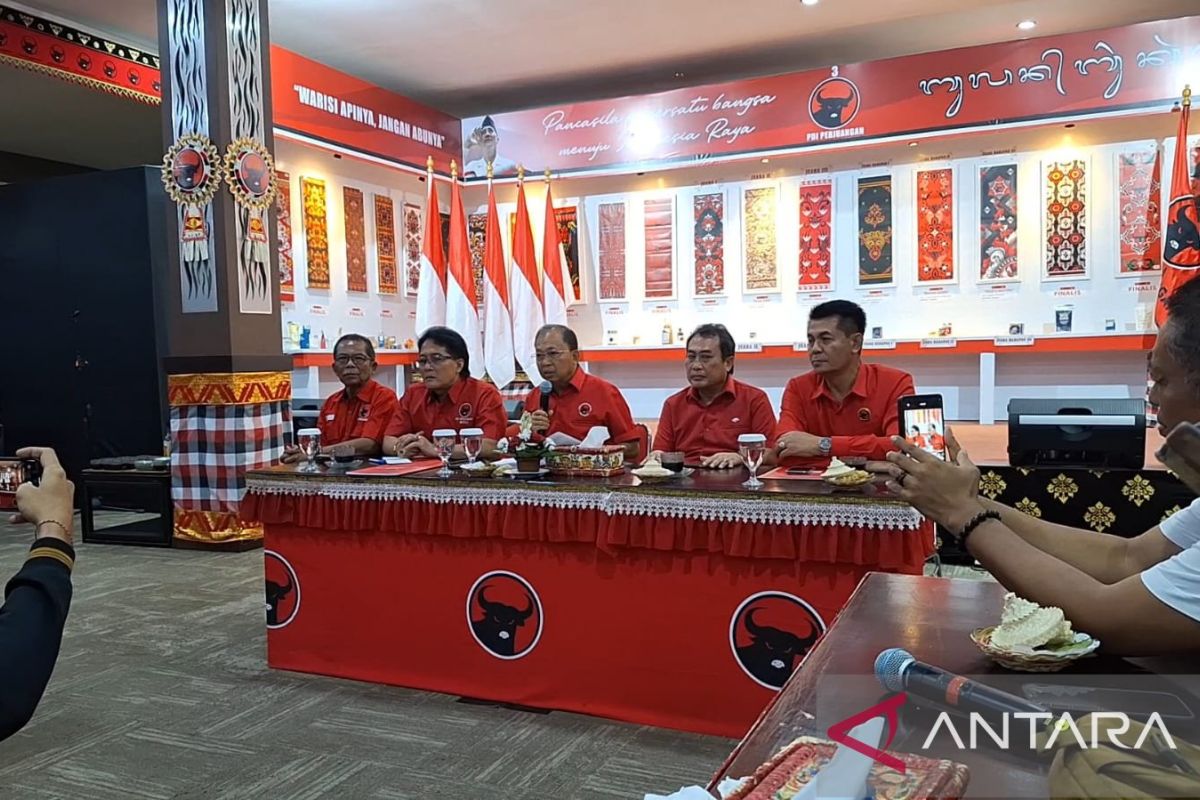 PDIP umumkan bakal calon kepala daerah se-Bali