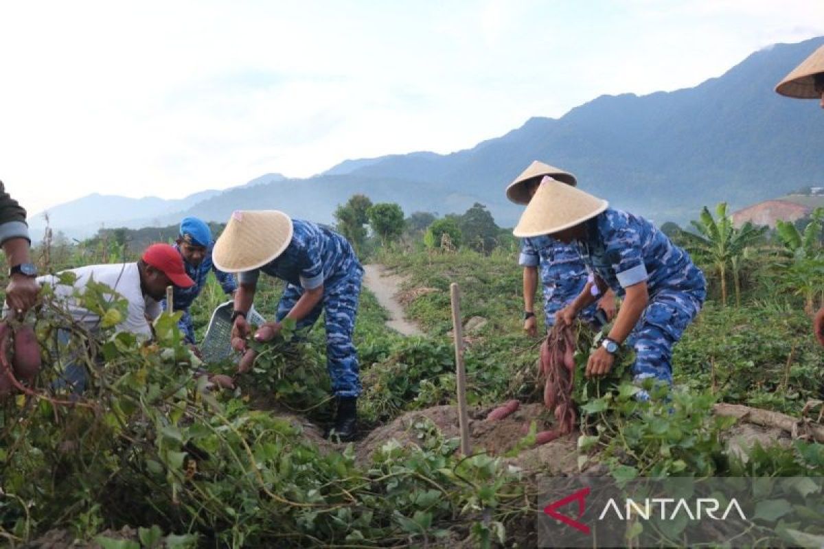 Lanud-Pemkab Jayapura kolaborasi perkuat ketahanan pangan