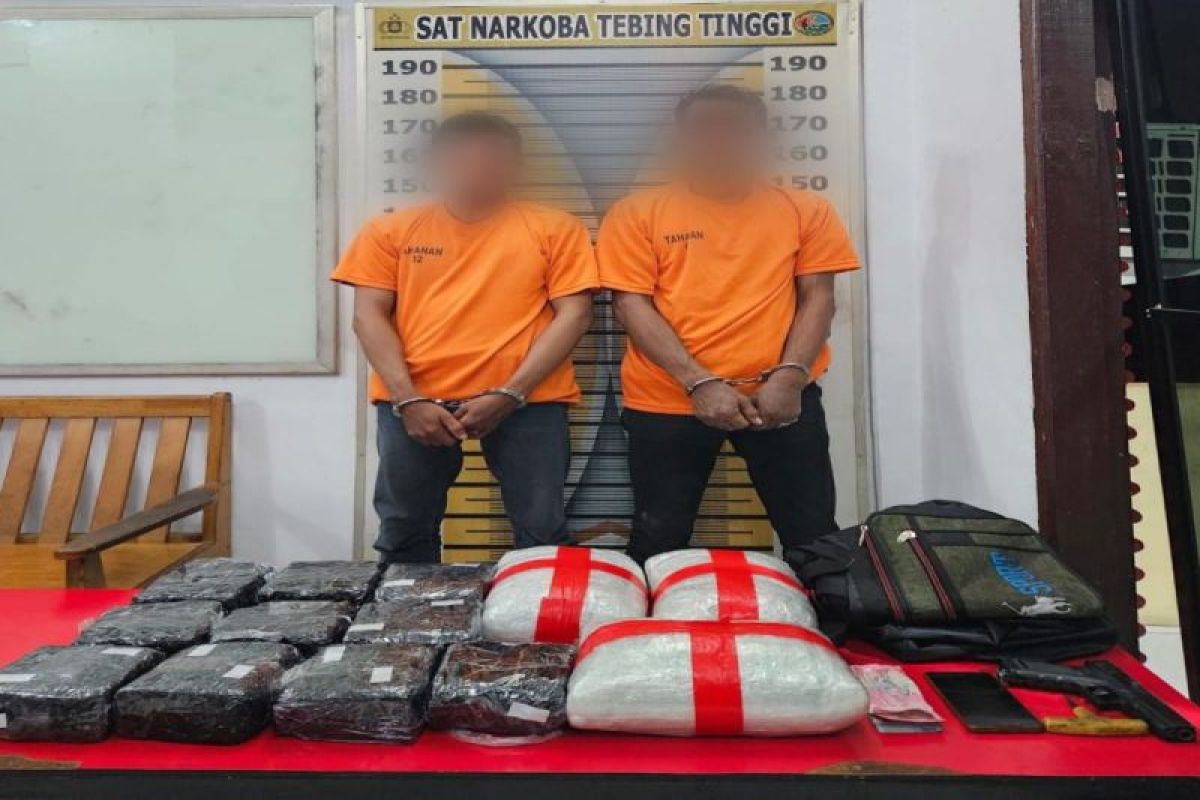 Polres Tebing Tinggi-Sumut tangkap pemilik 10 kilogram  sabu-sabu