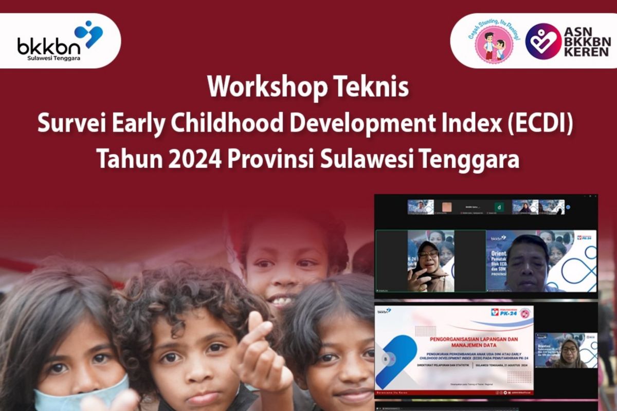 BKKBN Sultra gelar "workshop" ECDI wujudkan Generasi Emas 2045