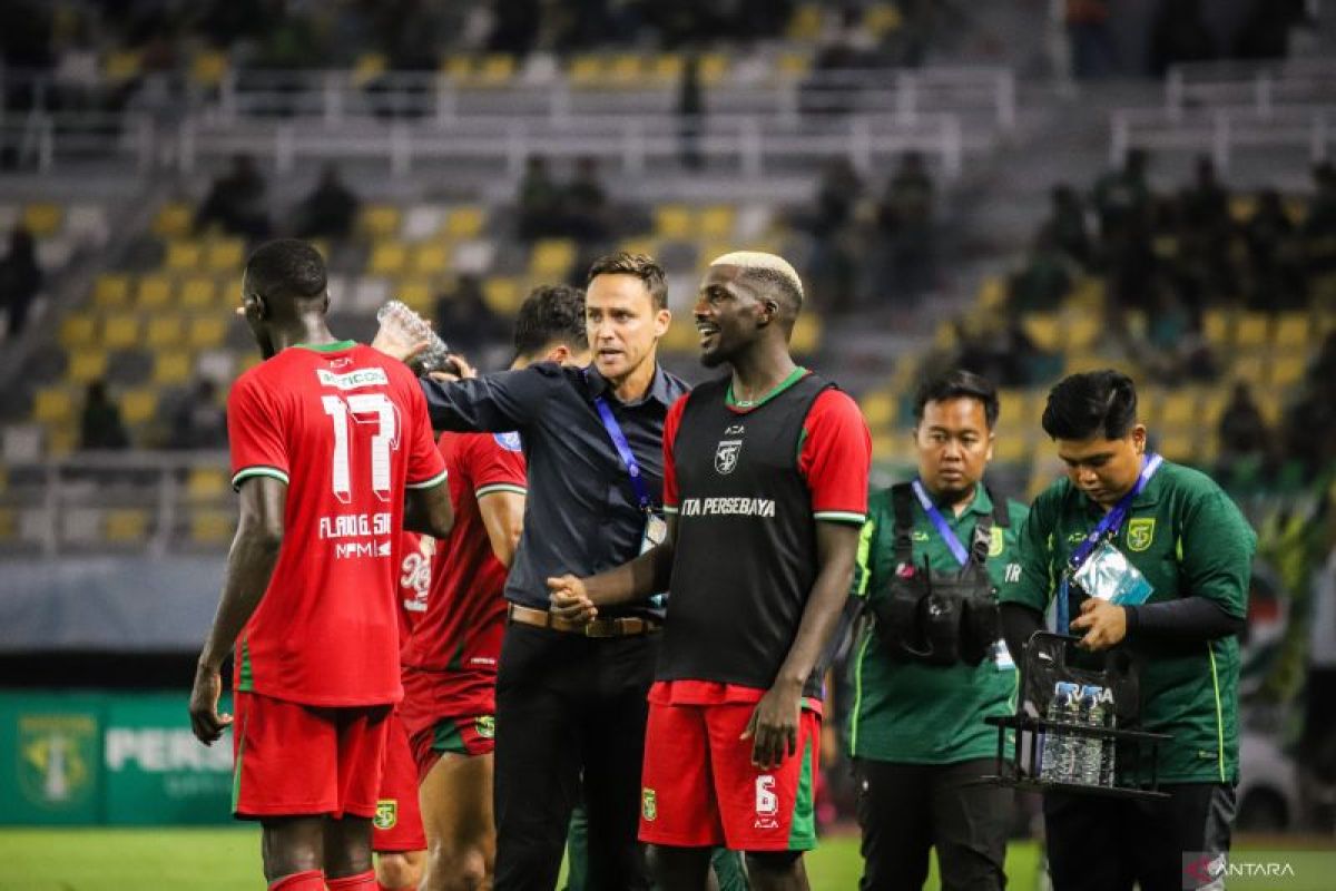 Pelatih Persebaya akui timnya sempat kesulitan atasi Barito Putera