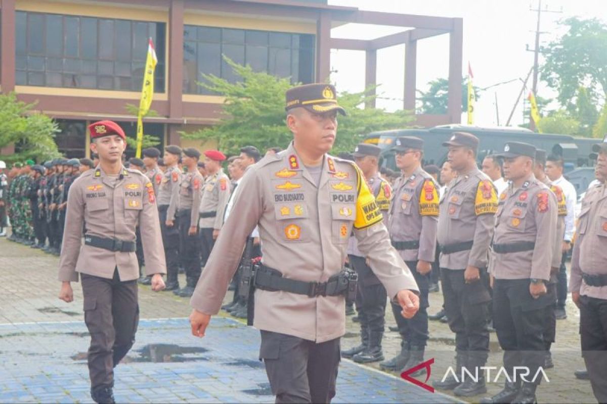 Polresta Samarinda  kerahkan 868 personel amankan Pilkada 2024