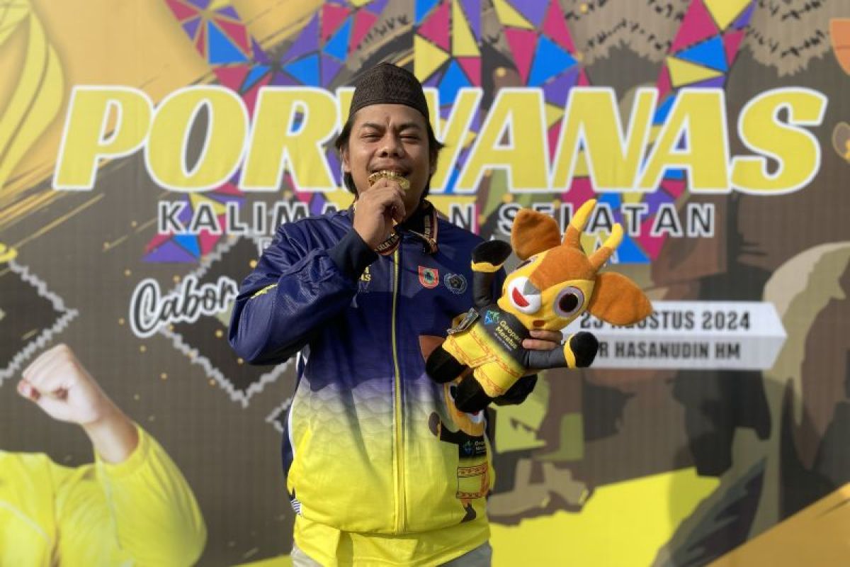 Atlet Balogo asal Balangan sabet emas Porwanas 2024