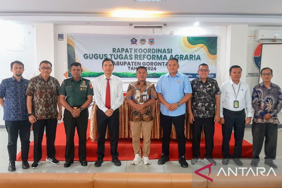 Sekda harap GTRA selesaikan sengketa tanah di Gorontalo dengan baik