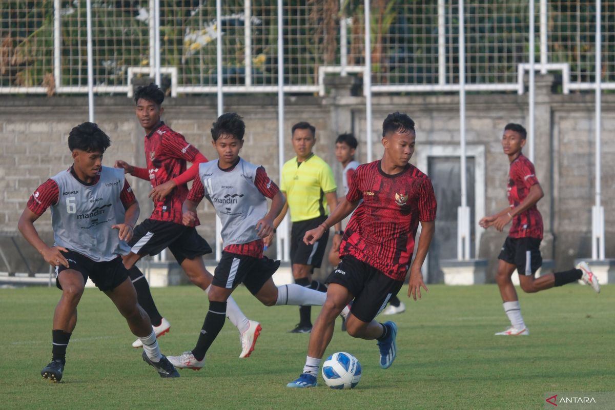 Latihan Timnas U-17 Indonesia di Bali