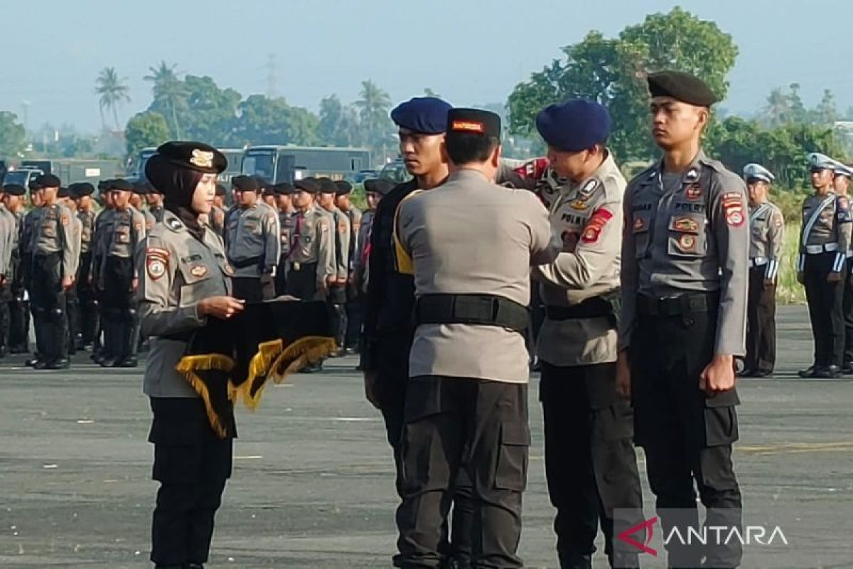 Polda NTB gelar apel kesiapan akhir pasukan pengamanan Pilkada