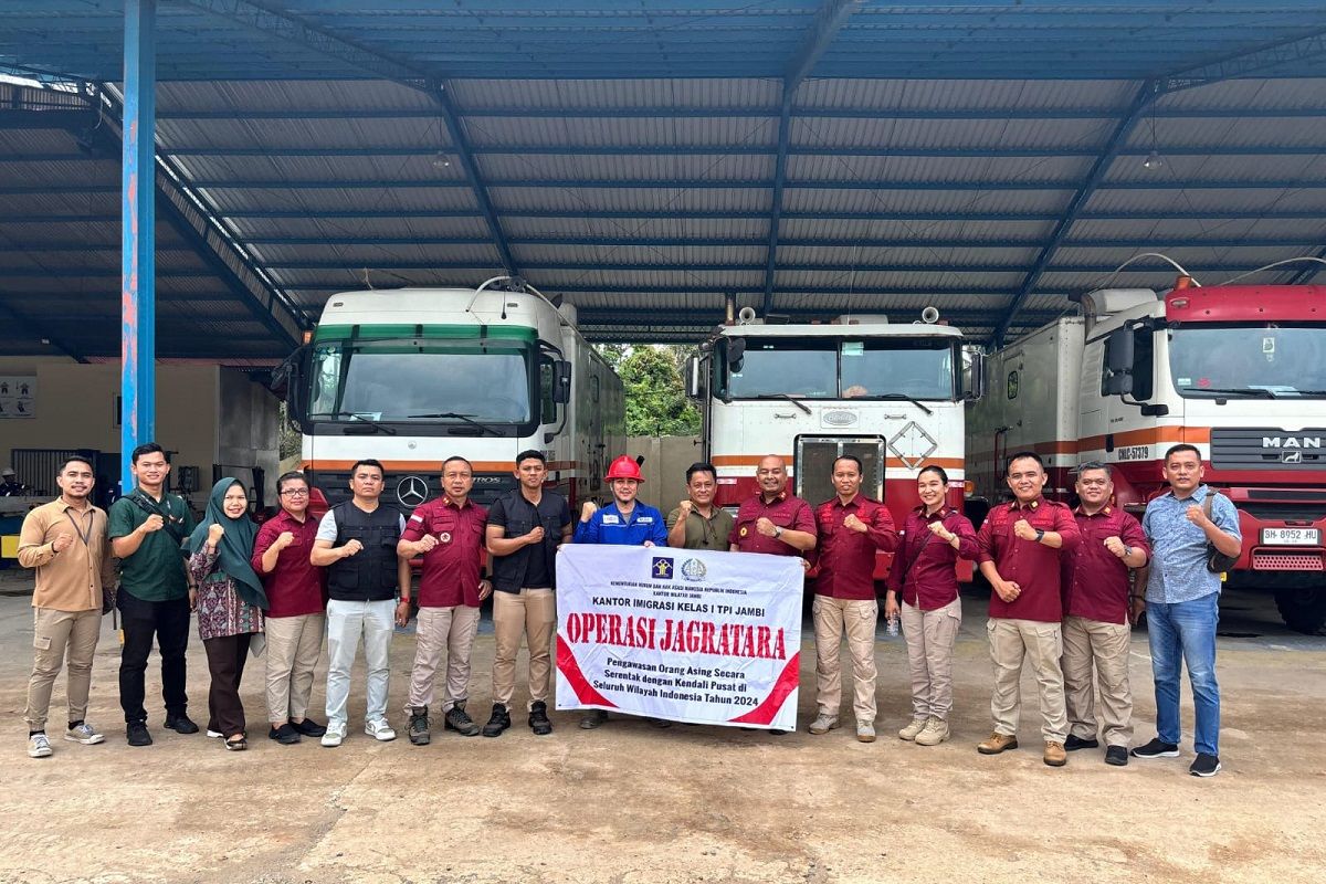 Kantor Imigrasi Jambi gelar operasi Jagratara Tahap II