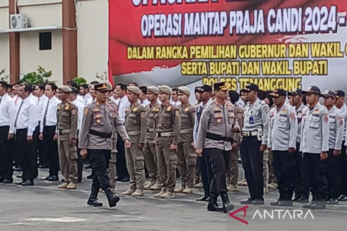 900 anggota TNI dan Polri amankan Pilkada  Temanggung