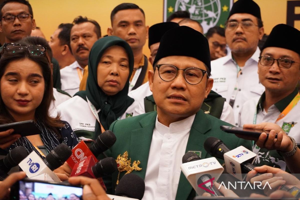 Cak Imin jadi ketua umum lagi, nyatakan PKB harus jadi partai mandiri