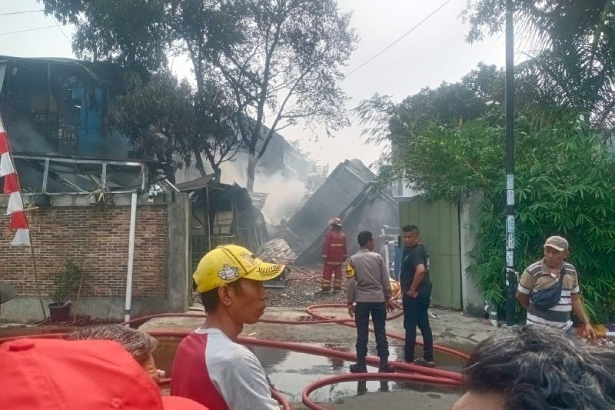 Kota Kebakaran di Tangsel, kerugian tembus Rp5 miliar