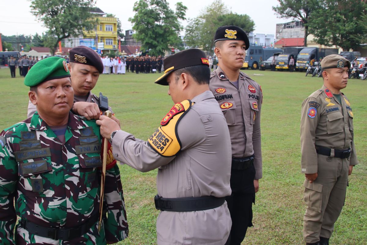 3.089 personel gabungan siap amankan Pilkada 2024 di Kota Jambi