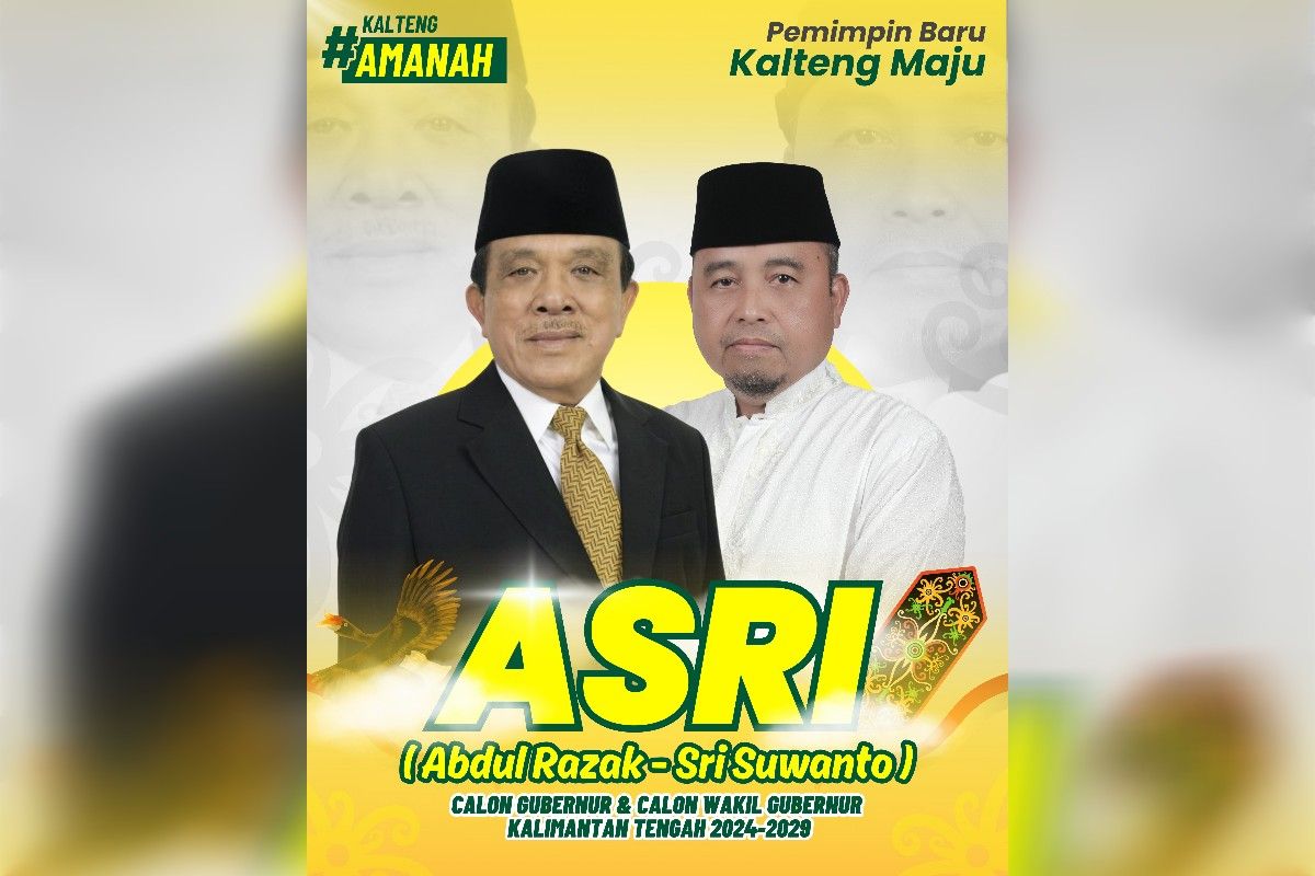 Dampingi Abdul Razak di Pilkada 2024, Sri Suwanto komitmen majukan Kalteng