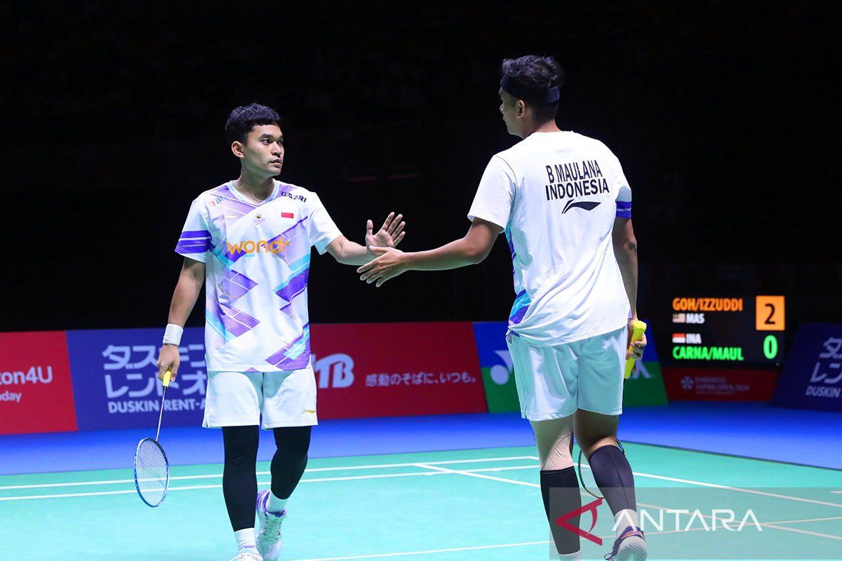 Leo/Bagas akui kurang maksimal di semifinal Japan Open 2024