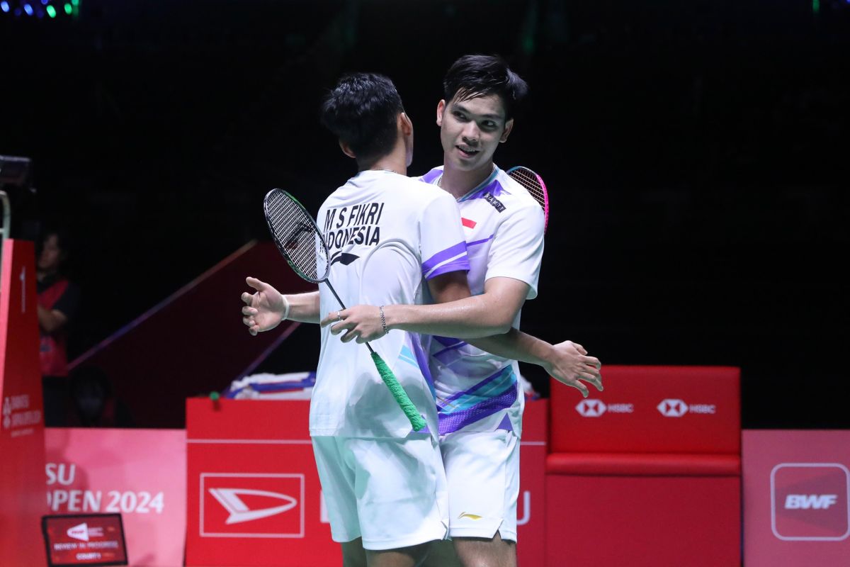 Fikri/Daniel terhenti di semifinal kalah dari Kang/Seo