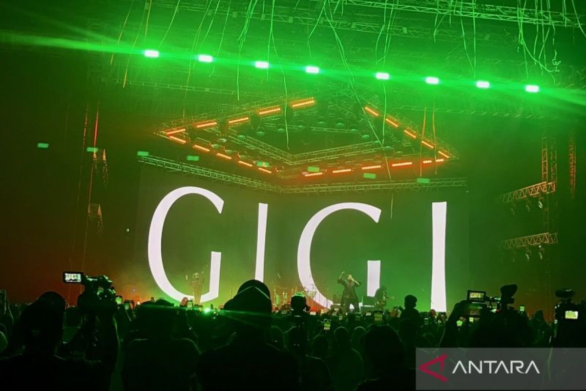 Band GIGI rayakan 30 tahun berkarya dengan meriah