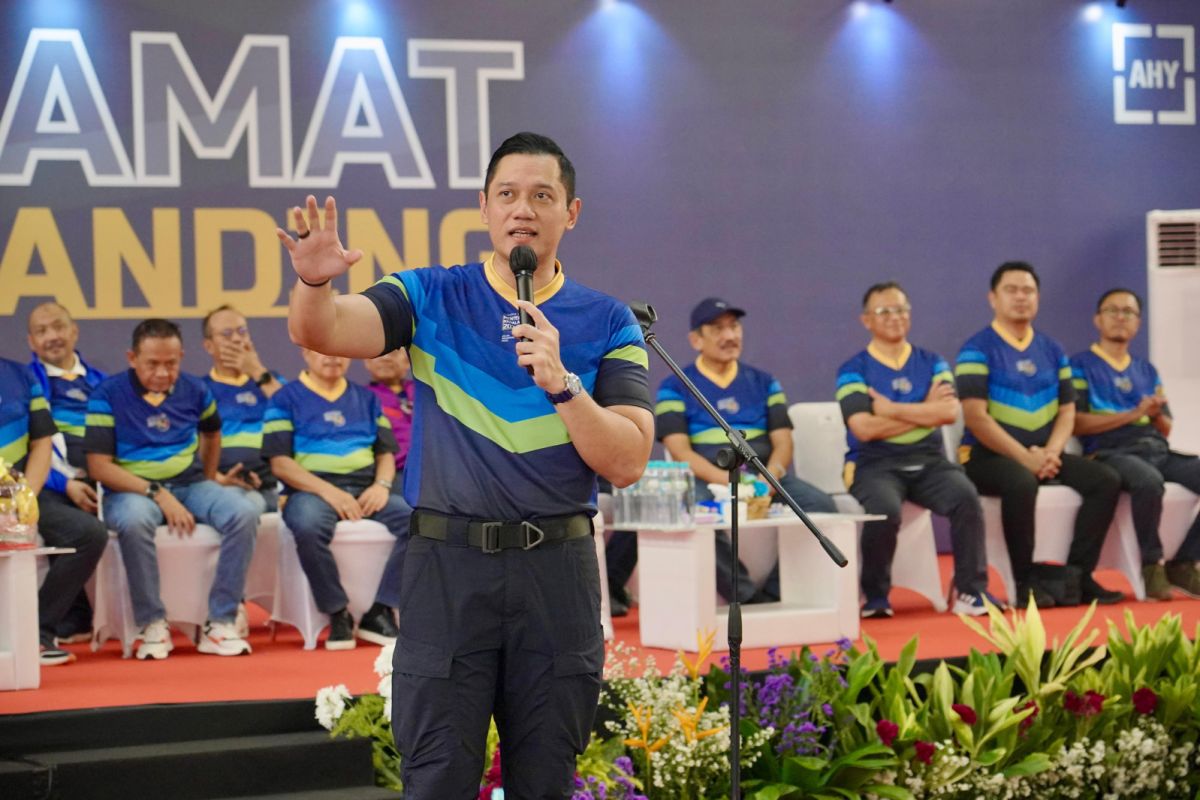 Buka Turnamen Voli Menteri ATR/Kepala BPN Cup 2024,AHY harap keluarga besar Kementerian ATR/BPN makin solid