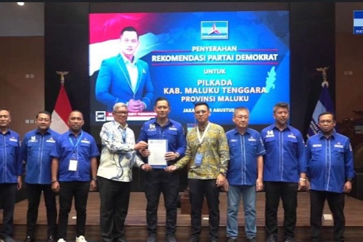 Demokrat usung Thaher Hanubun- Viali di Pilkada Malra 2024