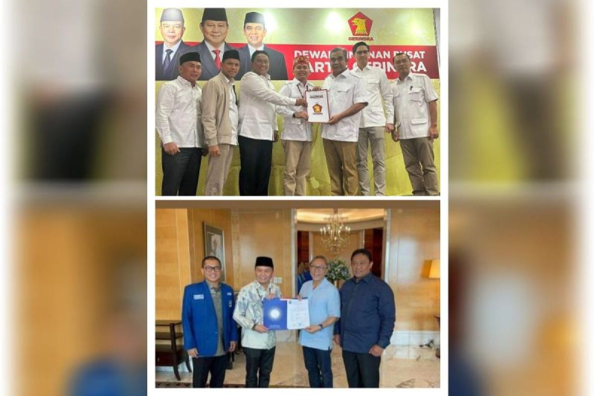 Gerindra, PKS & PAN usung Agustiar Sabran-Edy Pratowo di Pilkada Kalteng 2024