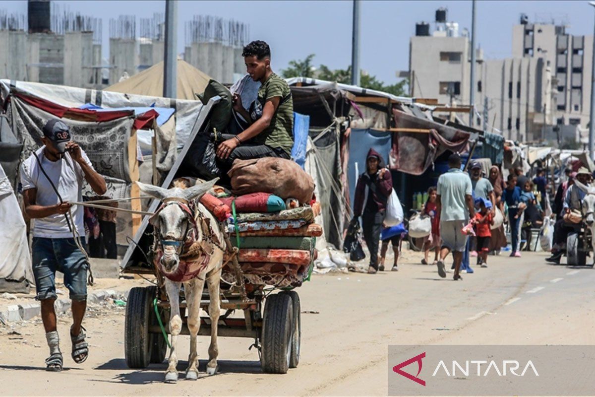 Israel paksa 250.000 warga Gaza di Deir al-Balah mengungsi