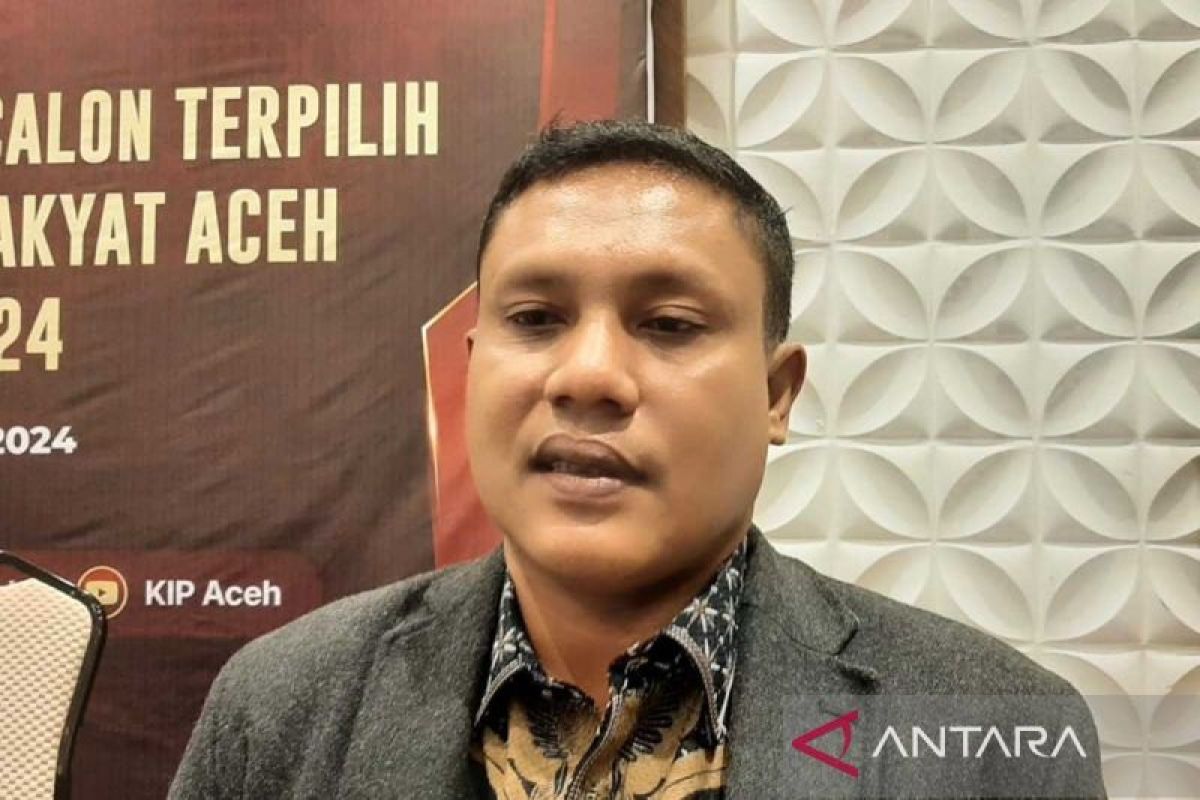 KIP Aceh: Syarat pencalonan bacagub 15 persen hasil Pemilu 2024