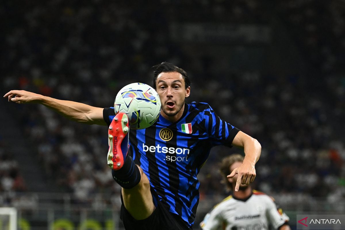 Inter Milan petik kemenangan perdana musim ini saat pukul Lecce 2-0