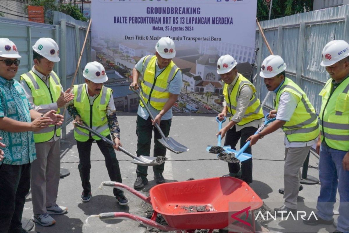 Bobby Nasution sebut gunakan  60 unit bus listrik BRT di Medan