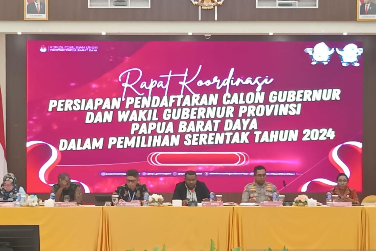 KPU Papua Barat Daya bahas persiapan Pilkada 2024