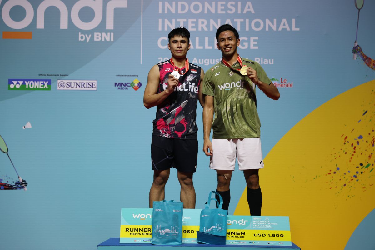 Yohanes Saut rebut gelar juara Indonesia International Challenge