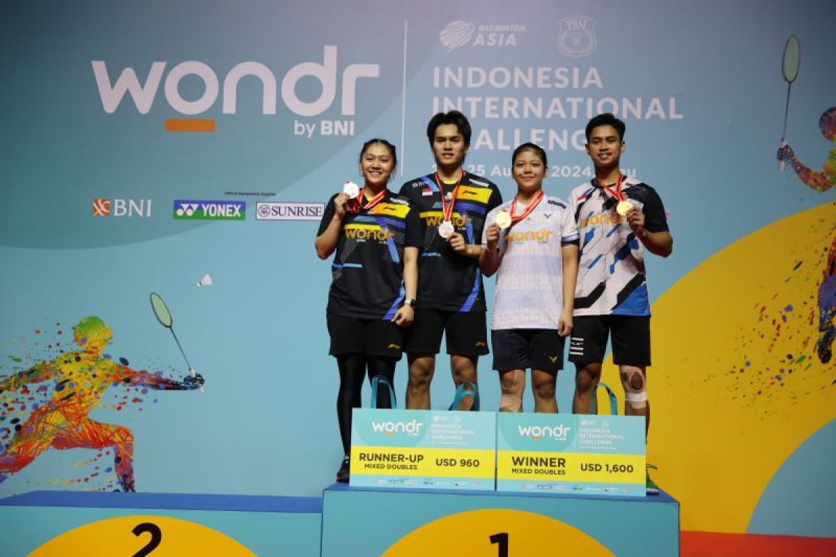 Jafar/Felisha juara turnamen Indonesia International Challenge 2024