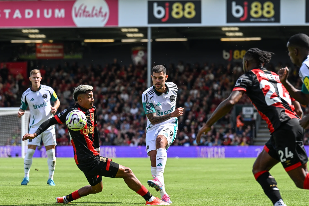 Newcastle selamat dari terkaman Bournemouth dengan seri 1