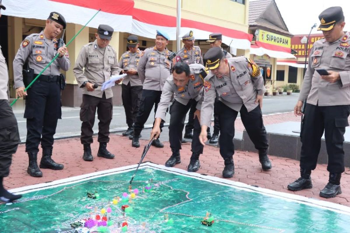 Polres Tanjungbalai-Sumut matangkan  persiapan pilkada dengan TFG