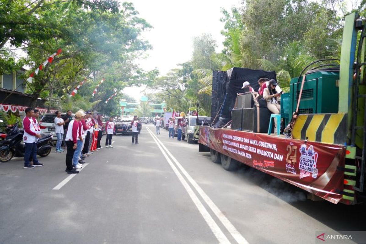 KPU Provinsi Gorontalo sosialisasi bergerak pilkada serentak